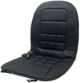 Front view of the Wagan IN9738 5 Heated Seat Cushion showing the DC 