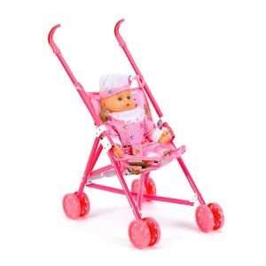  Soft Baby Doll with Folding Stroller Toys & Games