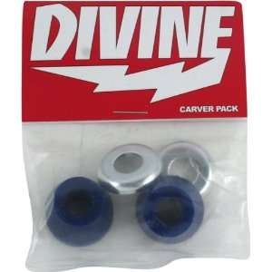  Divine Carver 82a Navy Bushing Set Skateboard Bushings 