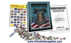 Harris USA Independence Stamp Album Collecting Kit  