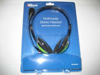 Computer PC Headphones/Headset with Microphone/Mic New  
