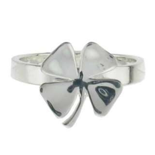 Sterling Silver Shamrock Ring   Silver ( 7 ).Opens in a new window