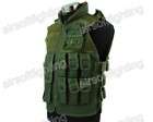 Airsoft Wargame Tactical Combat Assault Vest Olive Drab A