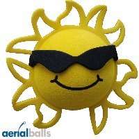 Cool Sunshine Sunglasses Car Aerial Ball Antenna Topper  