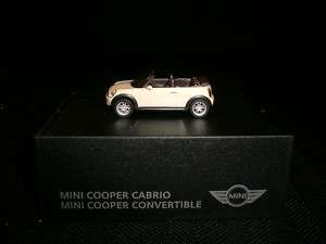 MINI Cooper Convertible Model Pepper White 187 New  