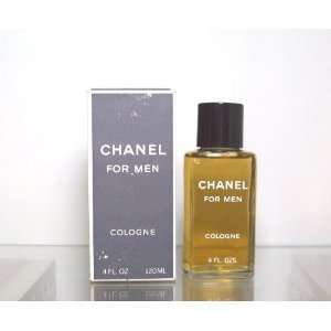  Chanel For Men Cologne Splash 4.0 Oz. Vintage From 70S 