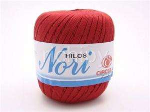 RED FIRE 100% COTTON YARN #5 CROCHET THREAD 490 YARDS  