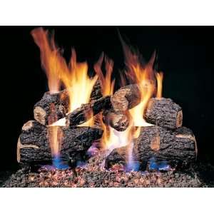   Gas Logs CHDG4 24 24in. Charred Oak 7 Log Set for Standard Fireplaces