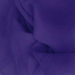 44 Wide Designer Silk Iridescent Chiffon Navy Fabric By 
