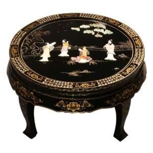  Handmade Chinese Coffee Table with Mother of Pearl and 
