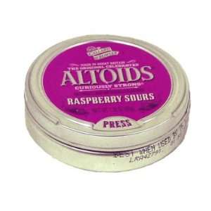 Altoids Sours   Raspberry, 1.76 oz tin, 8 count  Grocery 