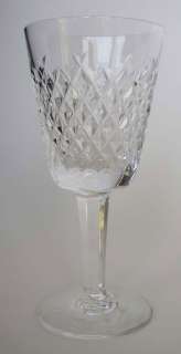 WATERFORD ALANA CUT CRYSTAL WATER GOBLET (S)  