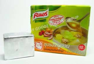 KNORR  MEAT BOUILLON CUBES 4 CUBE FOR 4L WATER  