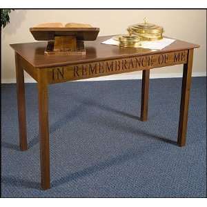   in Remberence of Me Altar Church Communion Table 48