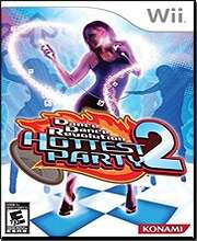 DANCE DANCE REVOLUTION HOTTEST PARTY 2 * WII * GAME ONLY * BRAND NEW 