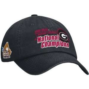   College World Series Champions Locker Room Adjustable Black Hat