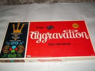   1970 AGGRAVATION Board Game DELUXE PARTY EDITION Lakeside  