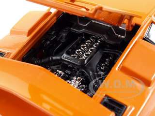 LAMBORGHINI COUNTACH 5000 ORANGE 124 DIECAST MODEL CAR  