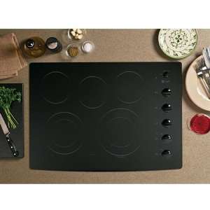  GE Black Smoothtop Cooktop PP944DTBB Appliances