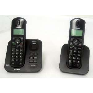  Philips CD155 Cordless Phone Set 6.0 DECT w/ Extension 