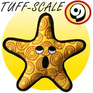   Tuffys Dog Toys Sea Creature Series Starfish Squeaky Tough Pet Toy
