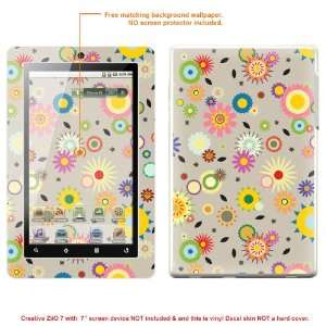   skins Sticker for Creative ZiiO 7 Inch tablet case cover ZiiO7 215