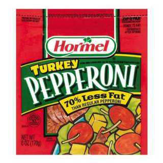 Hormel Turkey Pepperoni Slices   6 ozOpens in a new window
