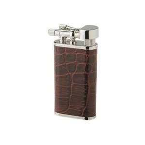   Retro Lighter   Finish Croco Pattern Tobacco