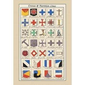  Vintage Art Crosses and Partition Lines   16921 4
