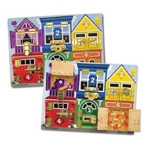  Melissa & Doug Deluxe Latches Board Toys & Games