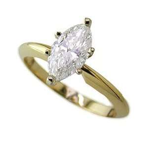    1.12ct Marquise Cut Diamond Solitaire G SI1 GIA CERT Jewelry