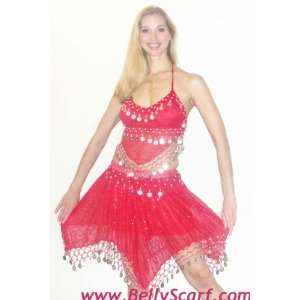  Sequins Sugarplum Belly dance dress 
