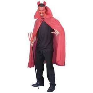  Smiffys Devil Cape Mens Halloween Fancy Dress Costume 