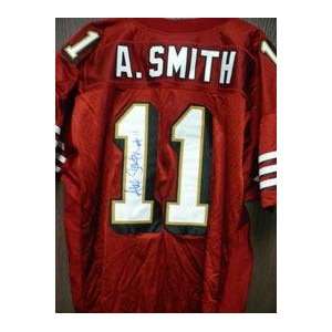Alex Smith Autographed Jersey   Autographed NFL Jerseys