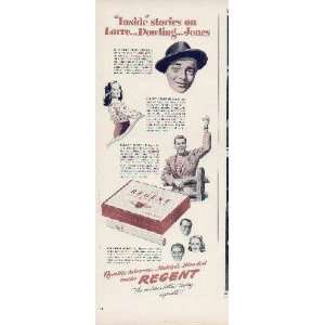   ALLAN JONES  1944 REGENT Cigarettes Ad, A5125. 