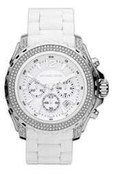 Michael Kors Drake Silicone Bracelet Watch $325.00