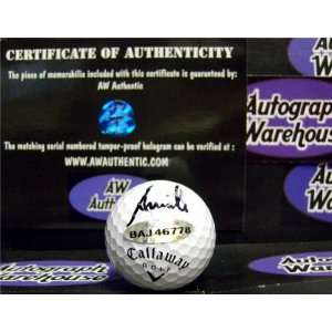Annika Sorenstam Autographed/Hand Signed Golf Ball
