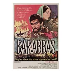  Barabbas, from Left, Anthony Quinn, Silvana Mangano, 1962 