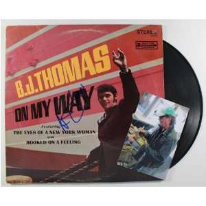  B.J. Thomas Autographed On My Way Record Album 