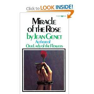  Miracle of the Rose Jean Genet, Bernard Frechtman Books