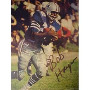 Bob Hayes Dallas Cowboys Autographed 11 x 14 Professionally Matted 