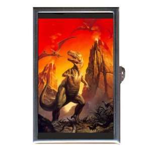 BORIS VALLEJO DINOSAUR FANTASY Coin, Mint or Pill Box Made in USA