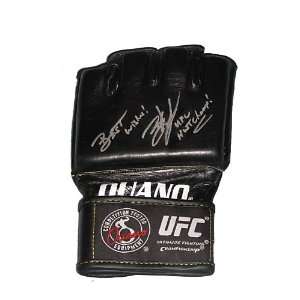 Brock Lesnar Autographed Boxing Glove