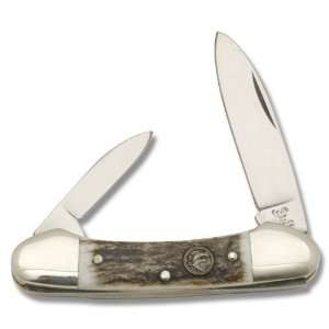 HR102DS HEN ROOSTER BABY BUTTERBEAN STAG FOLDING POCKET KNIVES  
