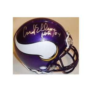 Carl Eller Autographed Minnesota Vikings Authentic Mini Football 