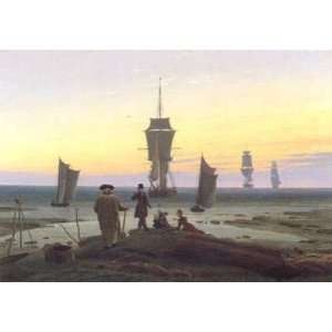 Periods Of Life Caspar David Friedrich. 31.50 inches by 23.50 inches 