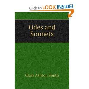  Odes and Sonnets Clark Ashton Smith Books