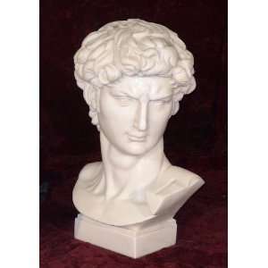   Galleries JBS208 David Bust White Gloss Marble