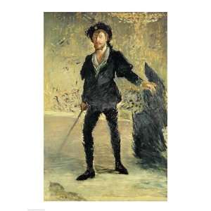  Jean Baptiste Faure by Edouard Manet 18.00X24.00. Art 