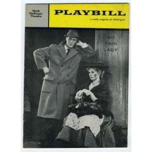  Playbill My Fair Lady 1959 Edward Mulhare Collectibles